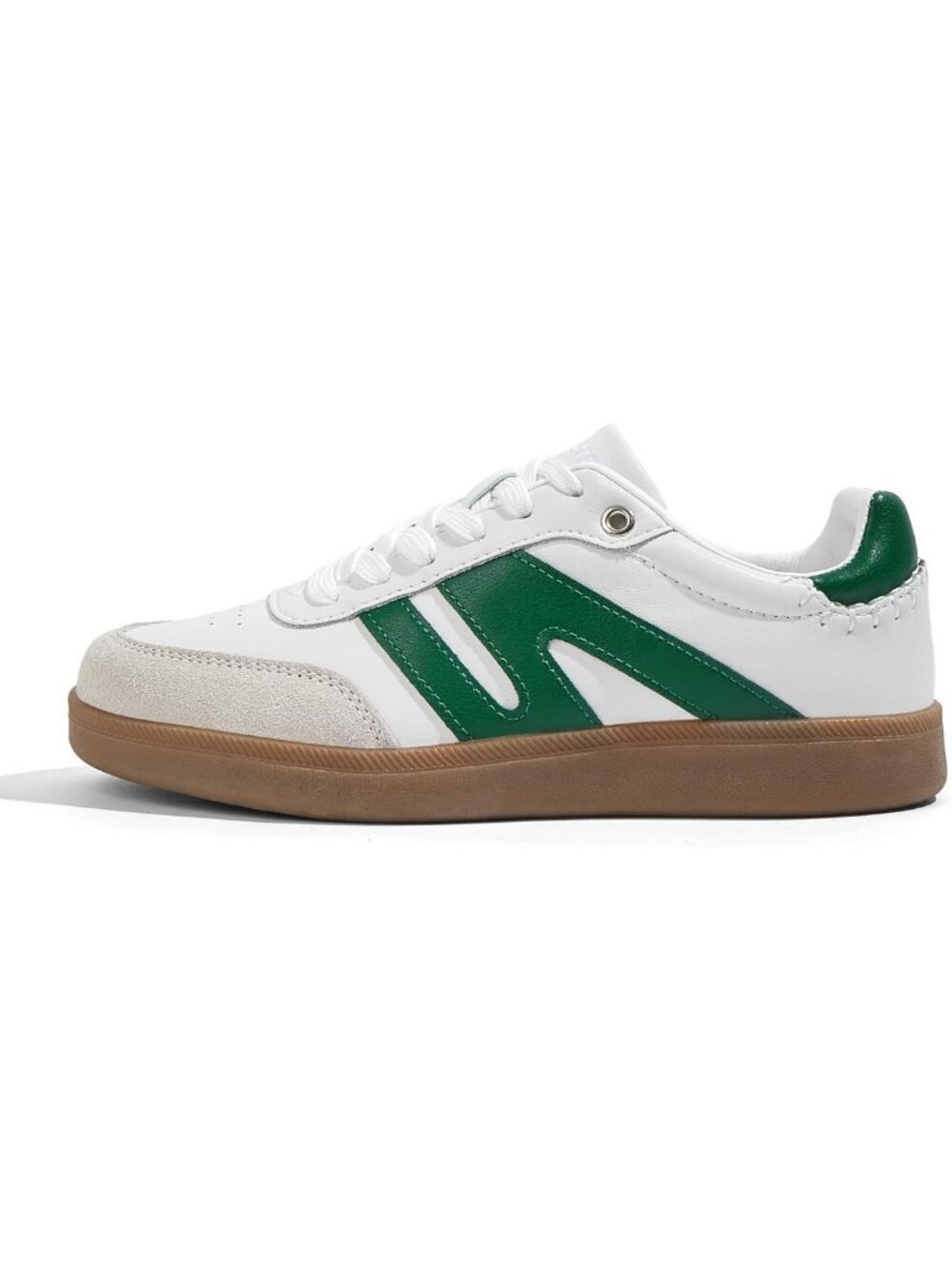 Retro Women’s Fashion Sneakers with Gum Sole | Stylish & Comfortable Footwear